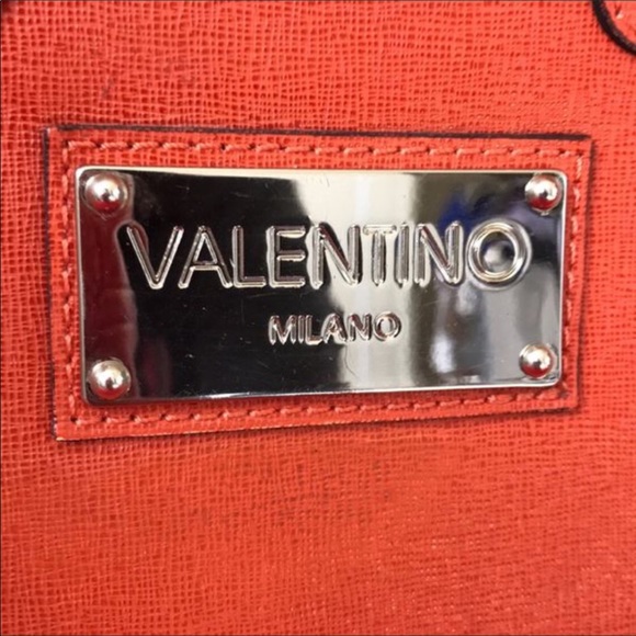 Auth Mario Valentino saffiano satchel bag like new - Picture 2 of 8